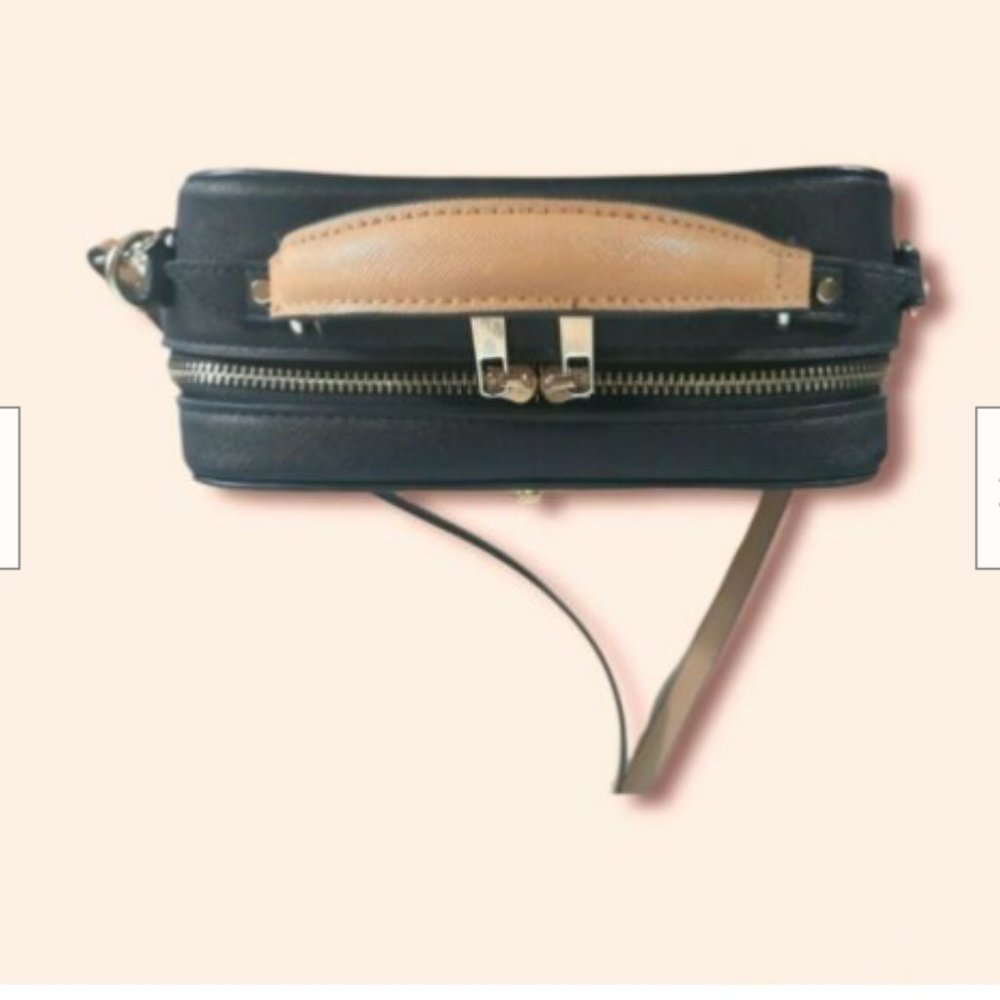 River Island satchel Shoulder Bag Purse with Zipper closure - Picture 7 of 9